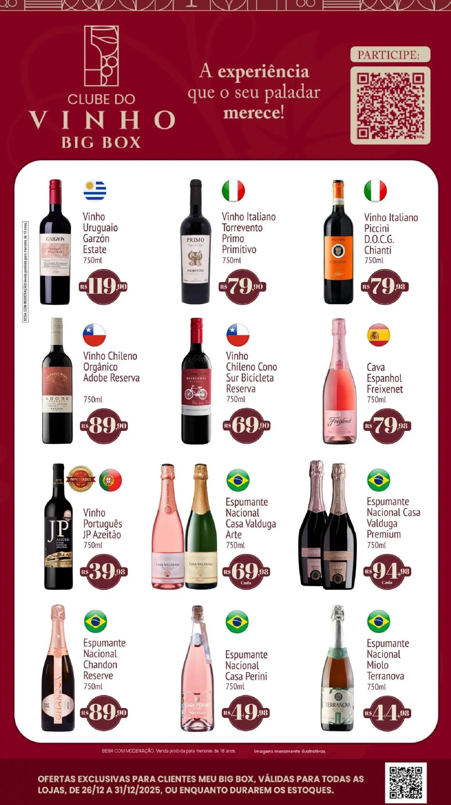 Big Box Folheto - válido de 26.12.2025 | Página: 2 | Produtos: Bicicleta, Espumante, Vinho