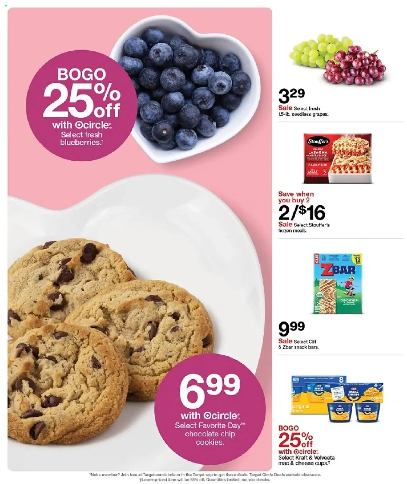 Target Weekly Ad - valid from 01.02.2026 | Page: 20 | Products: Cheese, Chocolate, Chocolate Chip