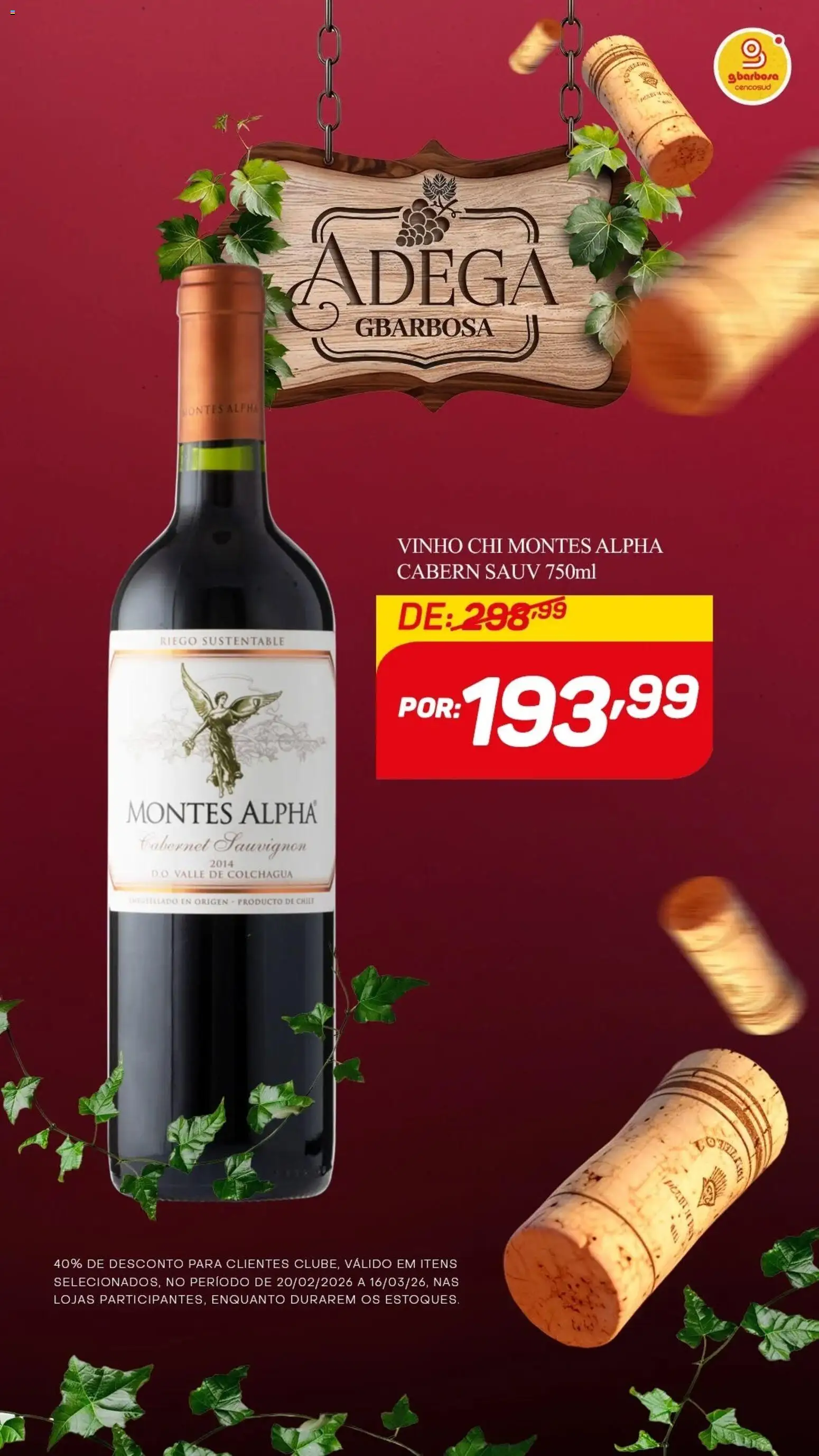 Gbarbosa Folheto - válido de 20.02.2026 | Página: 5 | Produtos: Vinho