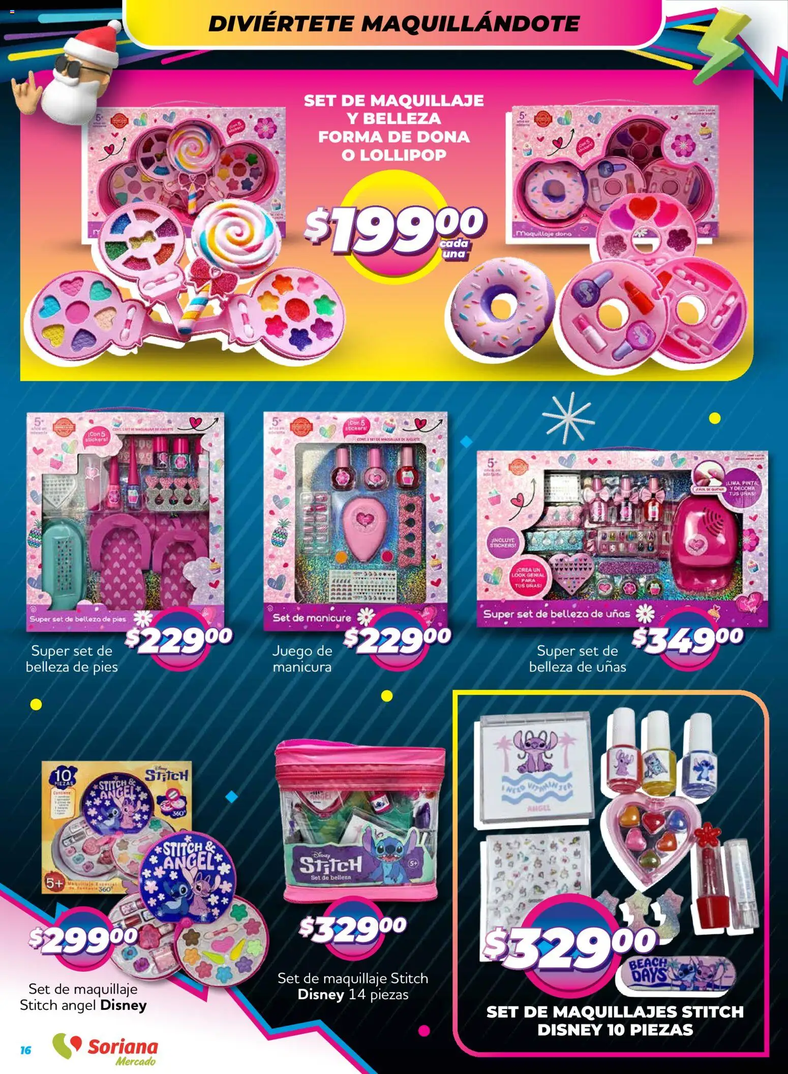Nuevas ofertas de Soriana válidas en toda la República Mexicana desde el 27.11.2025. ¡Encuentra las mejores ofertas en Soriana - Reino de los Juguetes Mercado Nacional! | Página: 16