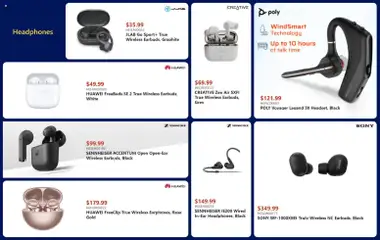 Preview of Canada Computers weekly flyer from shop Canada Computers valid from 10.04.2026 | Page: 11 | Products: Headphones