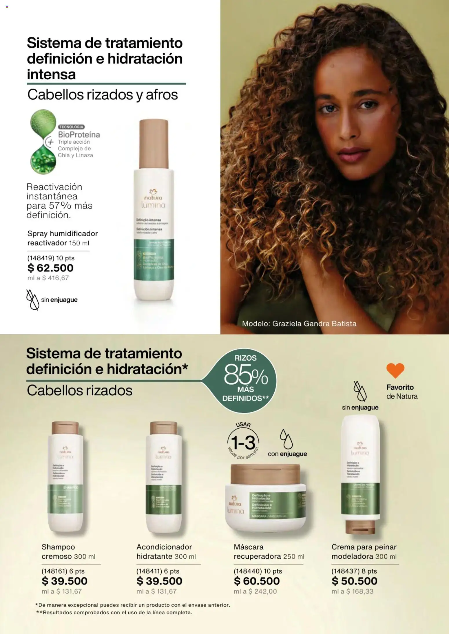 Natura revista - valida desde el 01.02.2026 | Página: 149 | Productos: Crema, Shampoo, Máscara, Acondicionador