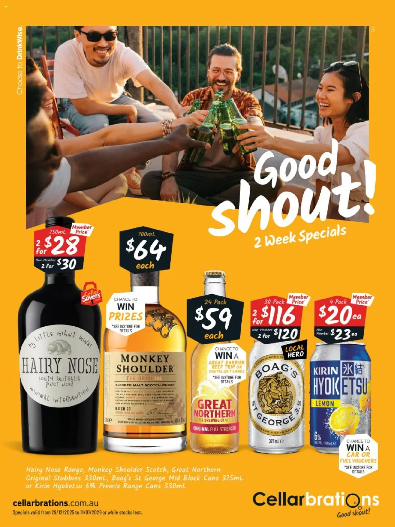 Cellarbrations catalogue - valid from 29.12.2025 | Page: 1 | Products: Lemon, Scotch, Digital