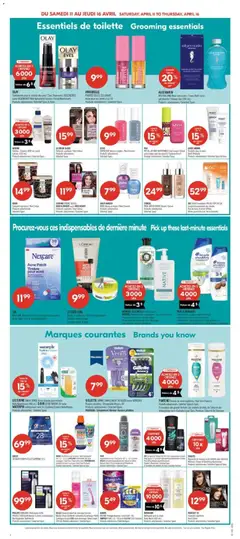 Preview of Pharmaprix weekly flyer / circulaire from shop Pharmaprix valid from 10.04.2026 | Page: 16 | Products: Cream, Sunscreen, Toothpaste, Shower