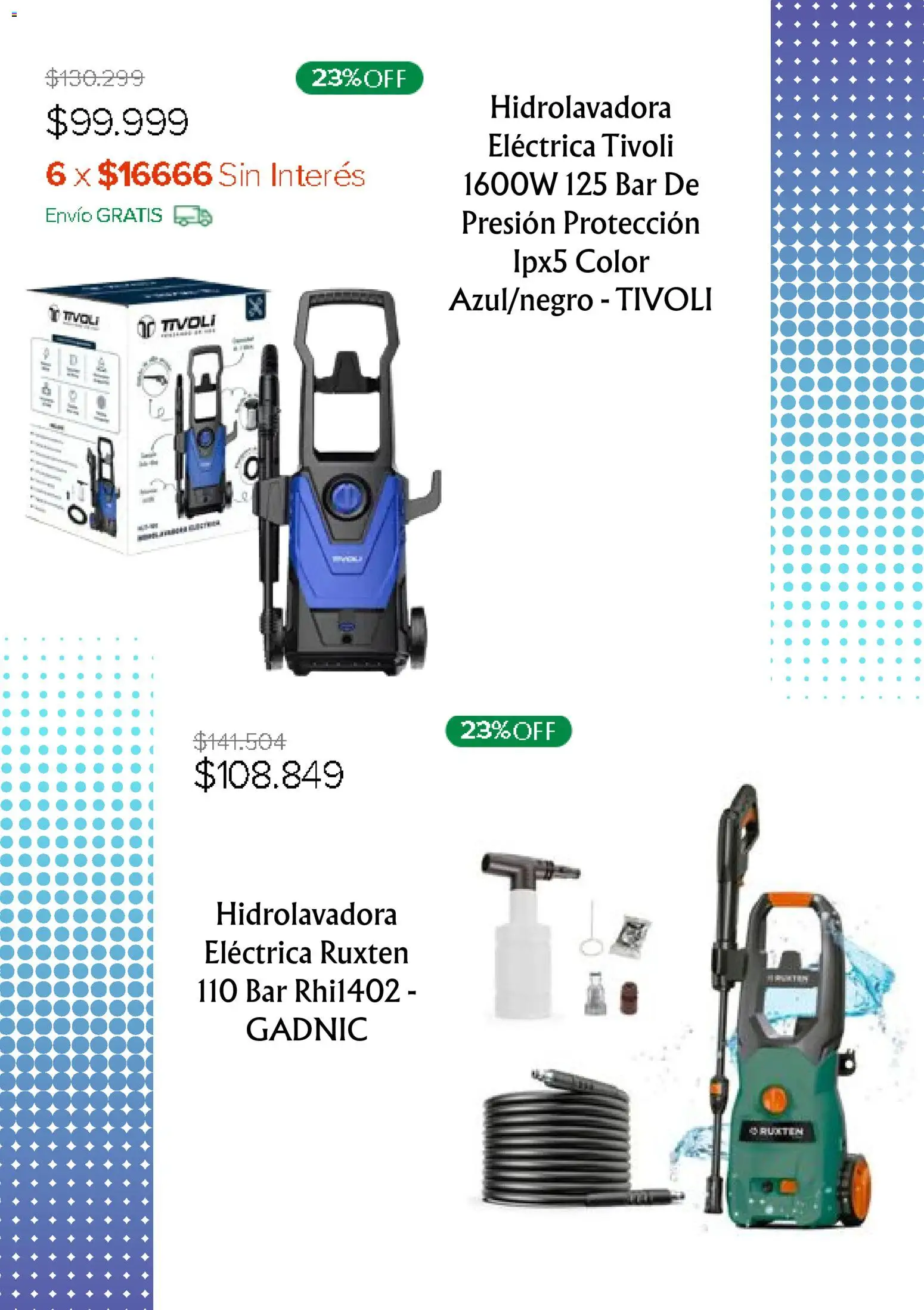 Megatone catálogo │ válido desde el 15.01.2026 | Página: 5 | Productos: Hidrolavadora