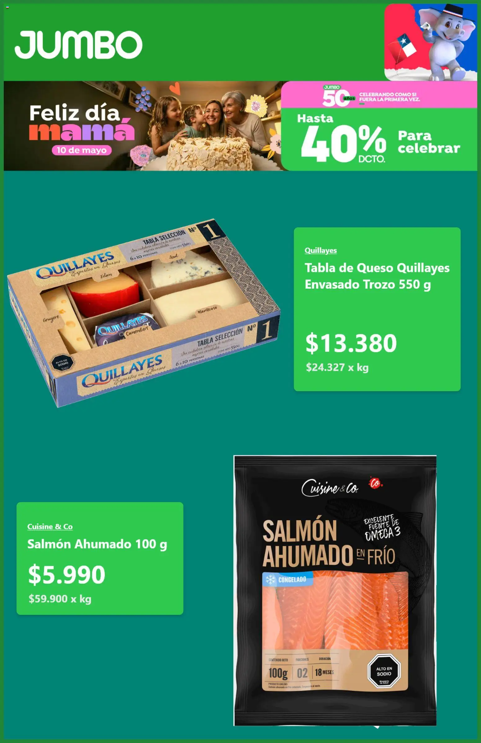 Jumbo Ofertas  │ válido desde el 28.04.2026 | Página: 3 | Productos: Queso, Fuente