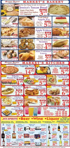Market Basket Ad - valid from 14.09.2025 | Page: 8 | Products: Basket, Beer, Cookies, Potatoes