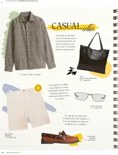 Vista previa de Palacio De Hierro - Catálogo, nuevo folleto de la tienda, válido en México a partir del 01.10.2025 | Página: 72 | Productos: Camisa, Bermudas, Mango, Collar