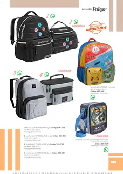 Vista previa de SC Pakar catálogo Ropa, nuevo folleto de la tienda, válido en México a partir del 30.01.2026 | Página: 189 | Productos: Mochila, Playstation