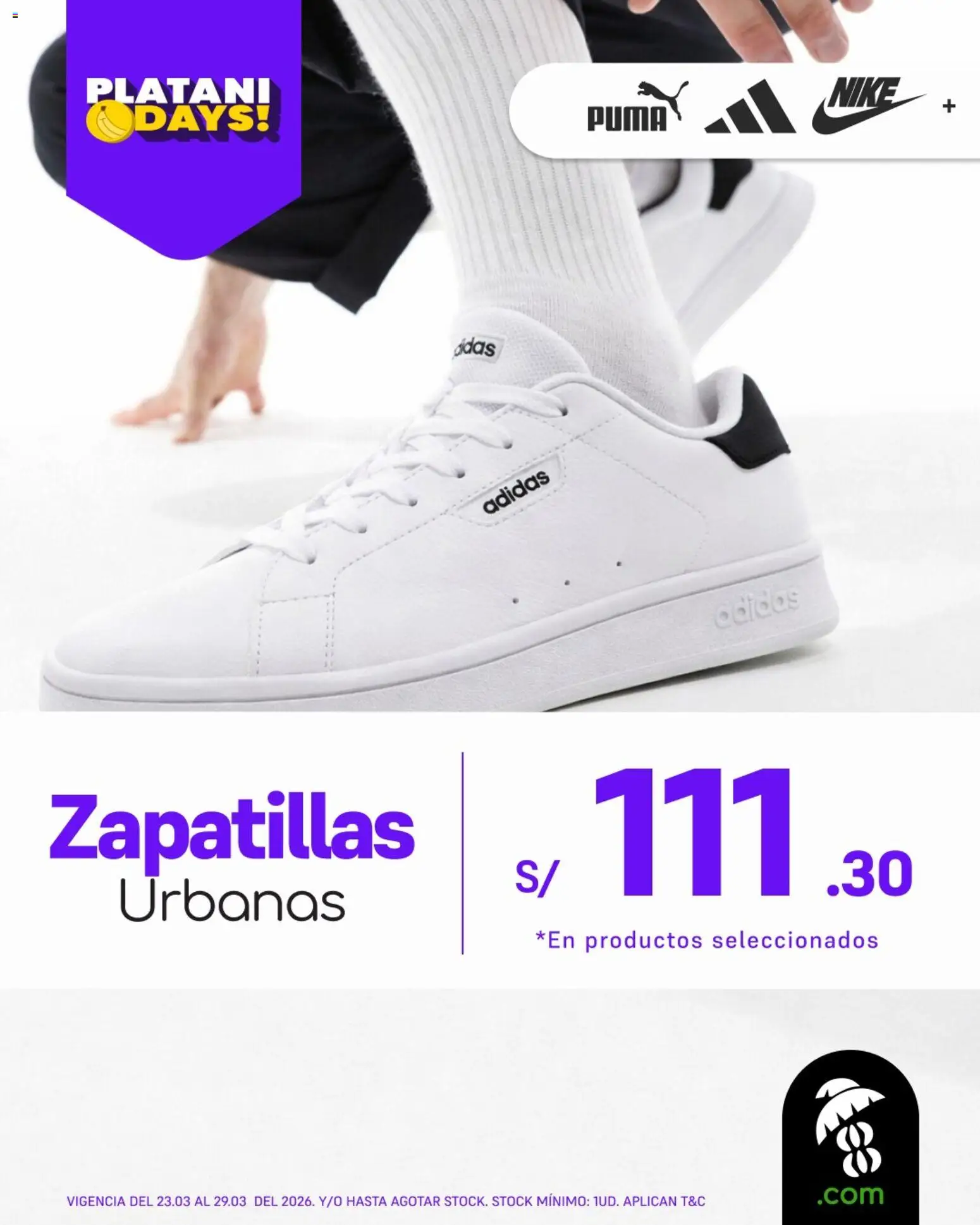 Catálogo Platanitos válido desde 23.03.2026 | Página: 1 | Productos: Zapatillas