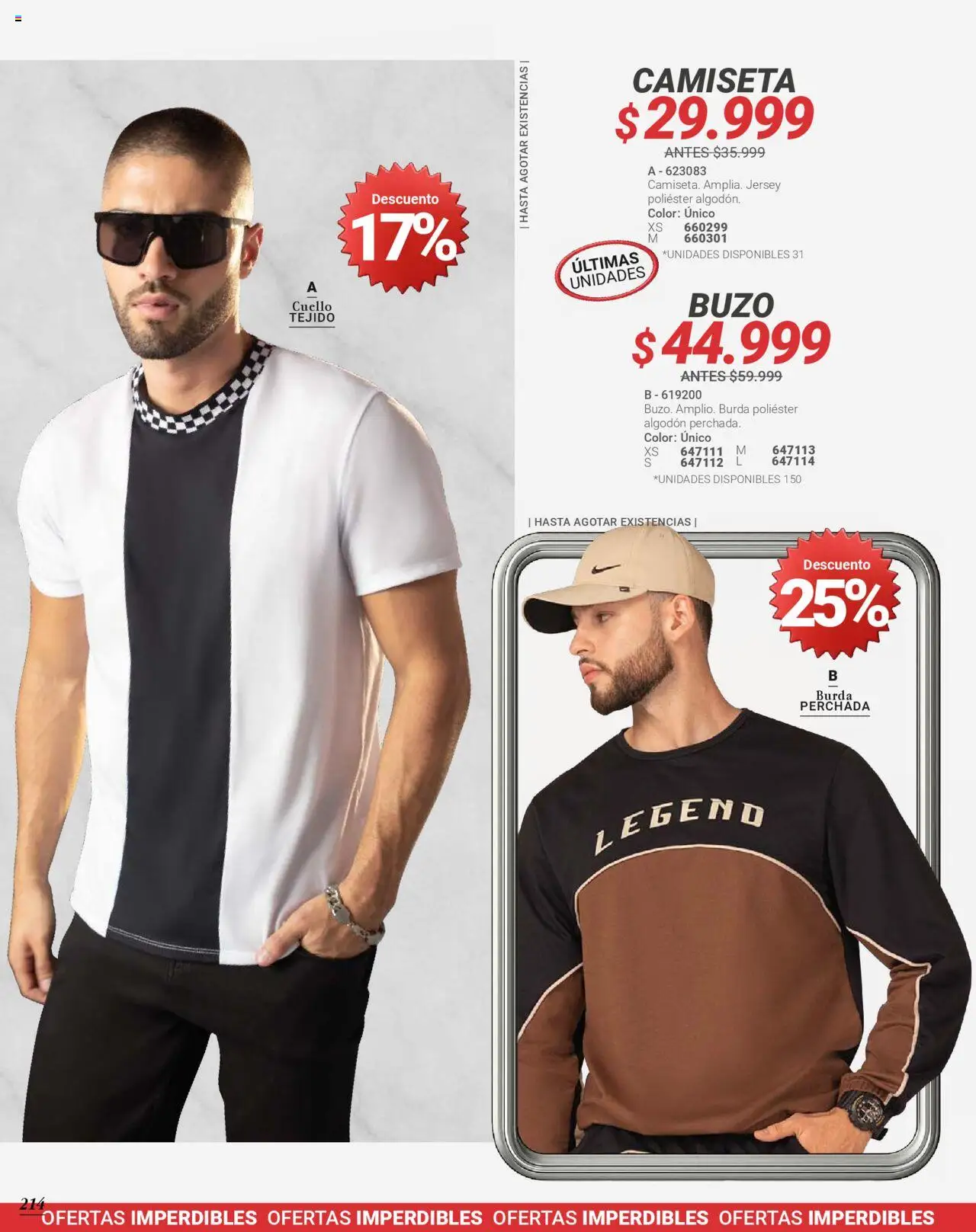 Carmel revista - valida desde el 25.09.2025 | Página: 218 | Productos: Algodón, Buzo, Camiseta, Cuello