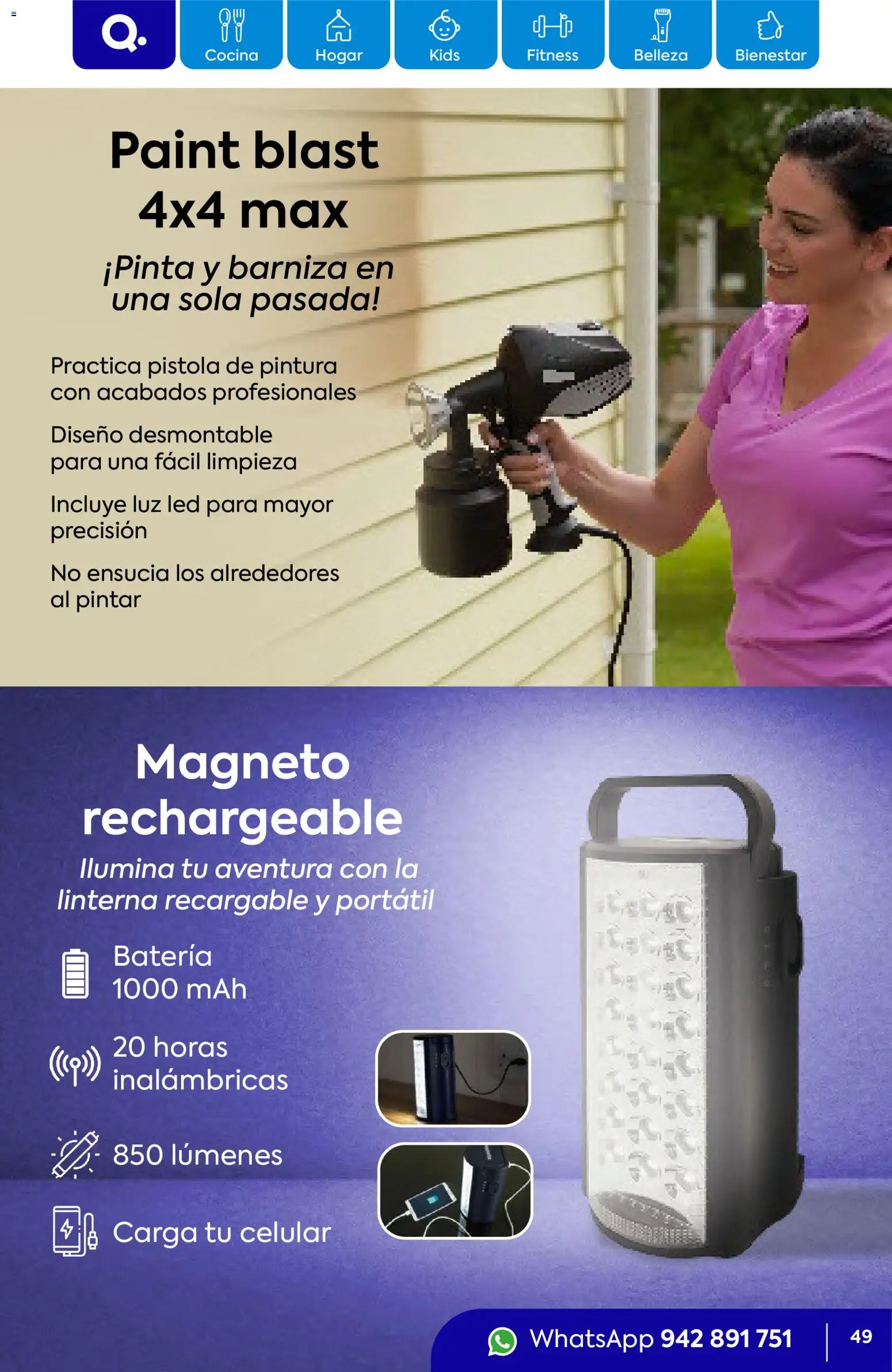 Catálogo Quality Products válido desde 01.02.2026 | Página: 49 | Productos: Batería, Cocina, Celular