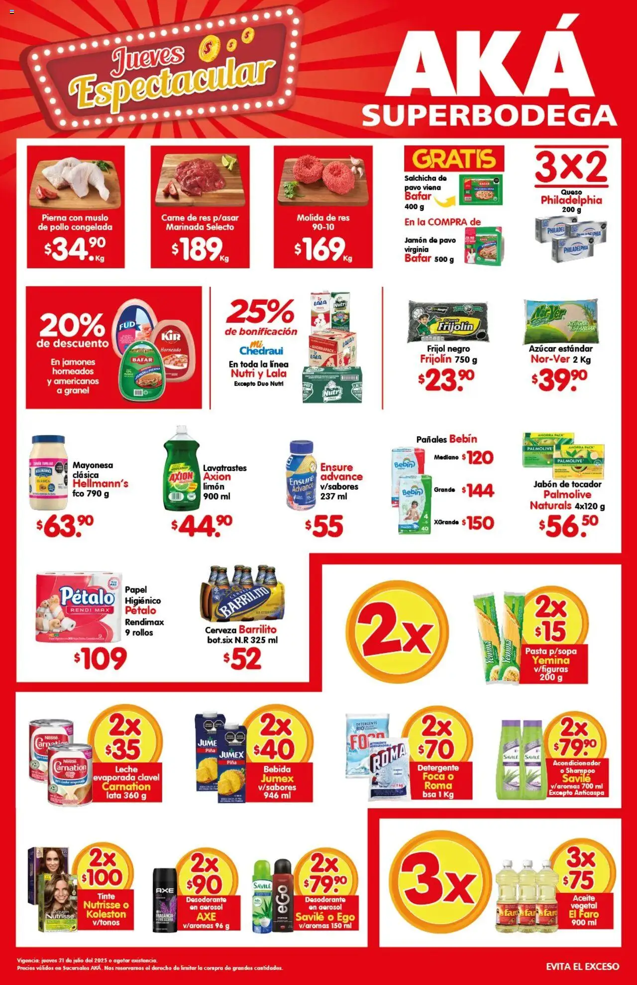 Nuevas ofertas de Arteli válidas en toda la República Mexicana desde el 31.07.2025. ¡Encuentra las mejores ofertas en Arteli - Folleto Super Bodega! | Página: 1 | Productos: Desodorante, Mayonesa, Piña, Papel higiénico