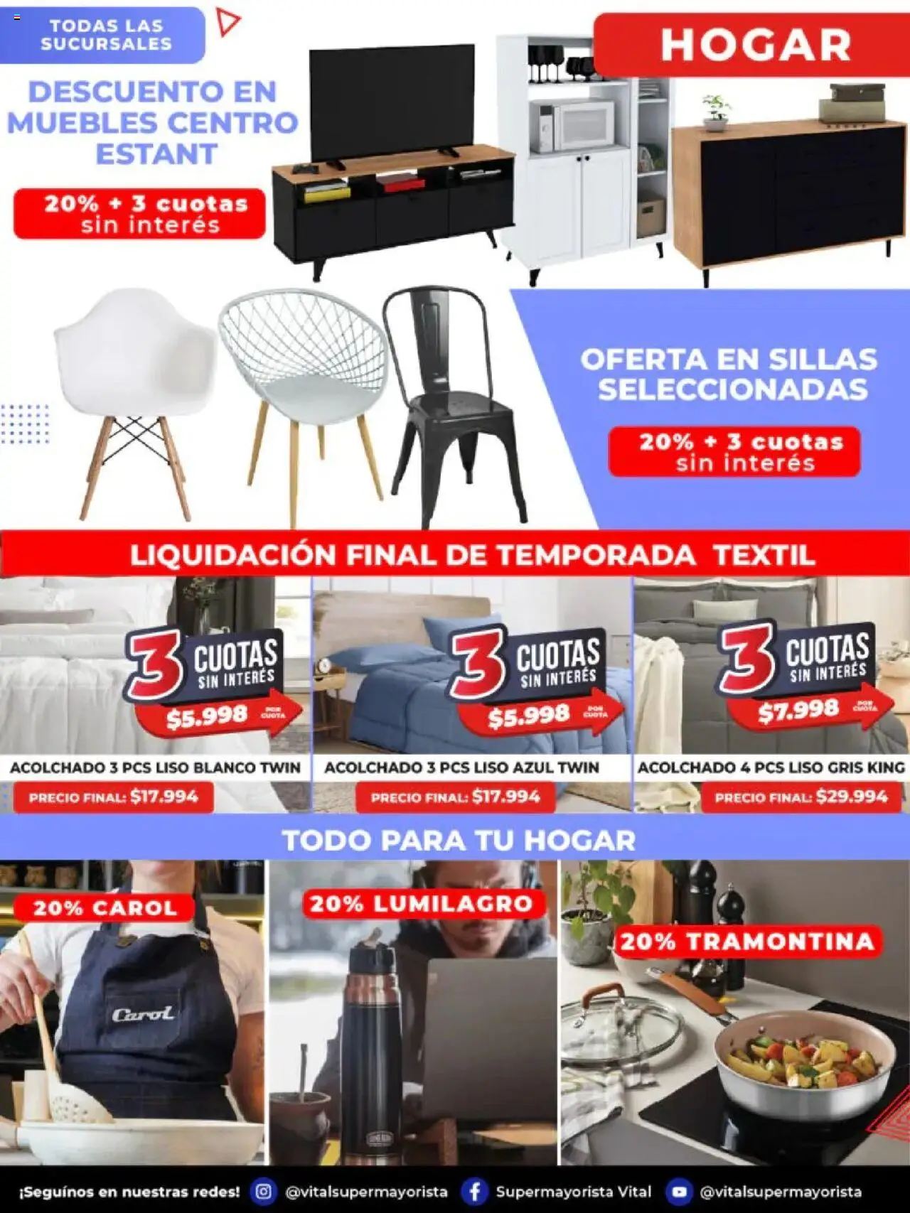 Vital - Ofertas nonfood │ válido desde el 18.08.2025 | Página: 3 | Productos: Acolchado