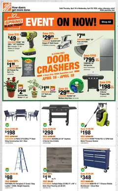 Preview of Home Depot weekly flyer -QC from shop Home Depot valid from 16.04.2026