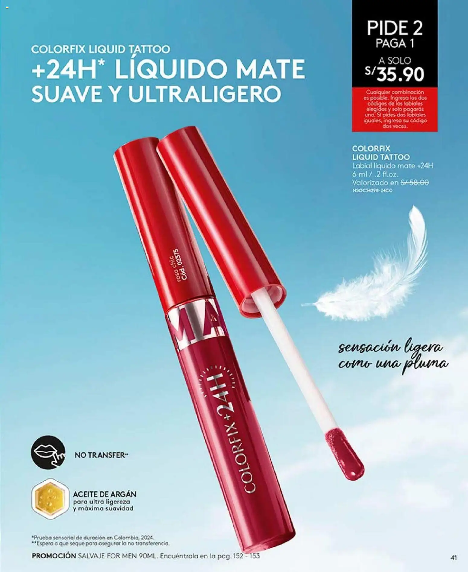 Catálogo Ésika válido desde 04.04.2026 | Página: 41 | Productos: Aceite