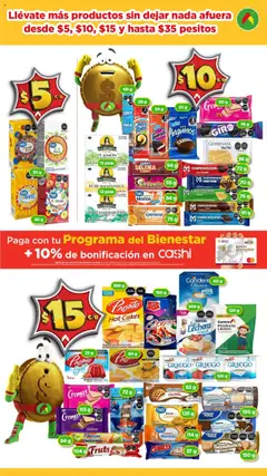 Nuevas ofertas de Bodega Aurrerá válidas en toda la República Mexicana desde el 17.09.2025. ¡Encuentra las mejores ofertas en Bodega Aurrerá - Folleto Morralla! | Página: 2