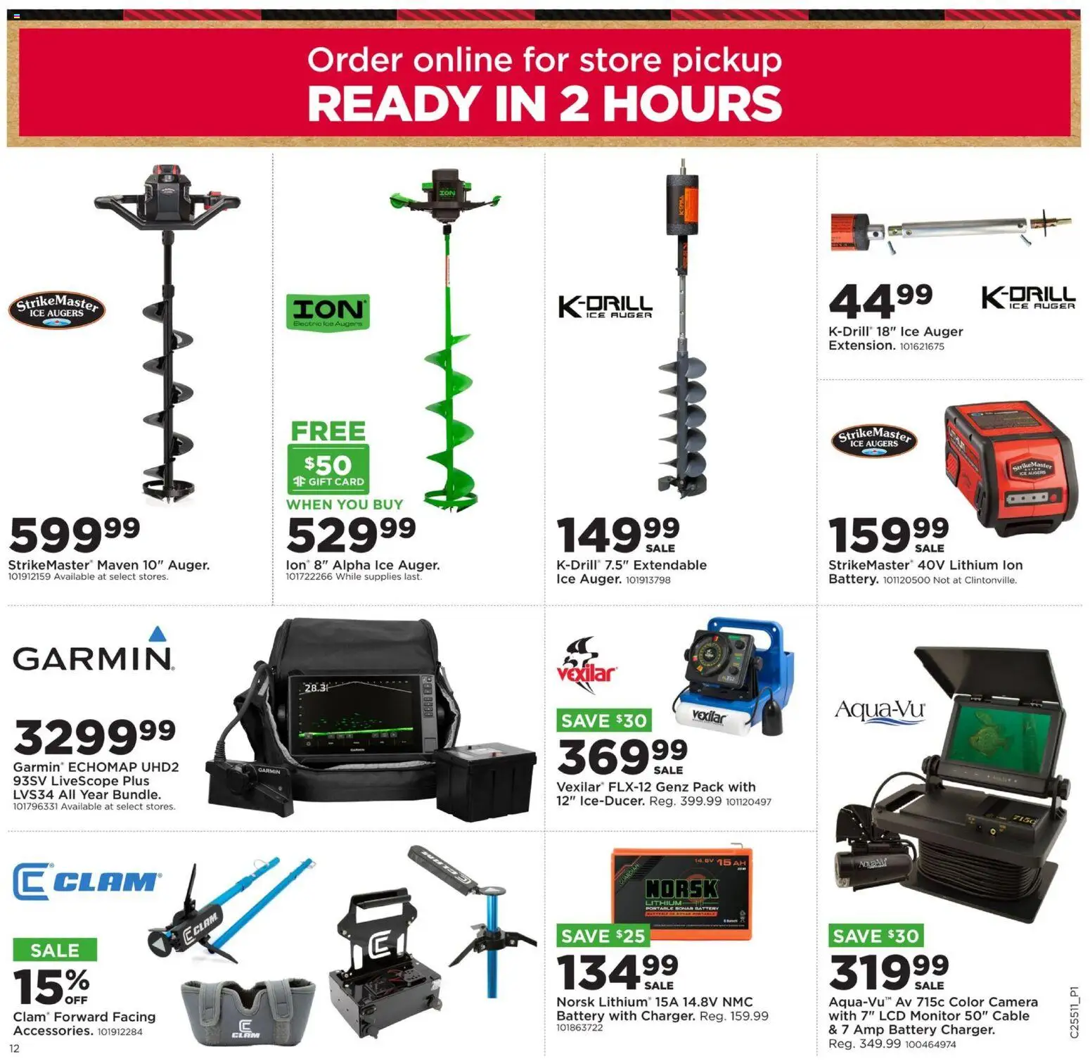 Mills Fleet Farm Weekly Ad - valid from 18.12.2025 | Page: 16 | Products: Battery, Monitor, Camera, Cable
