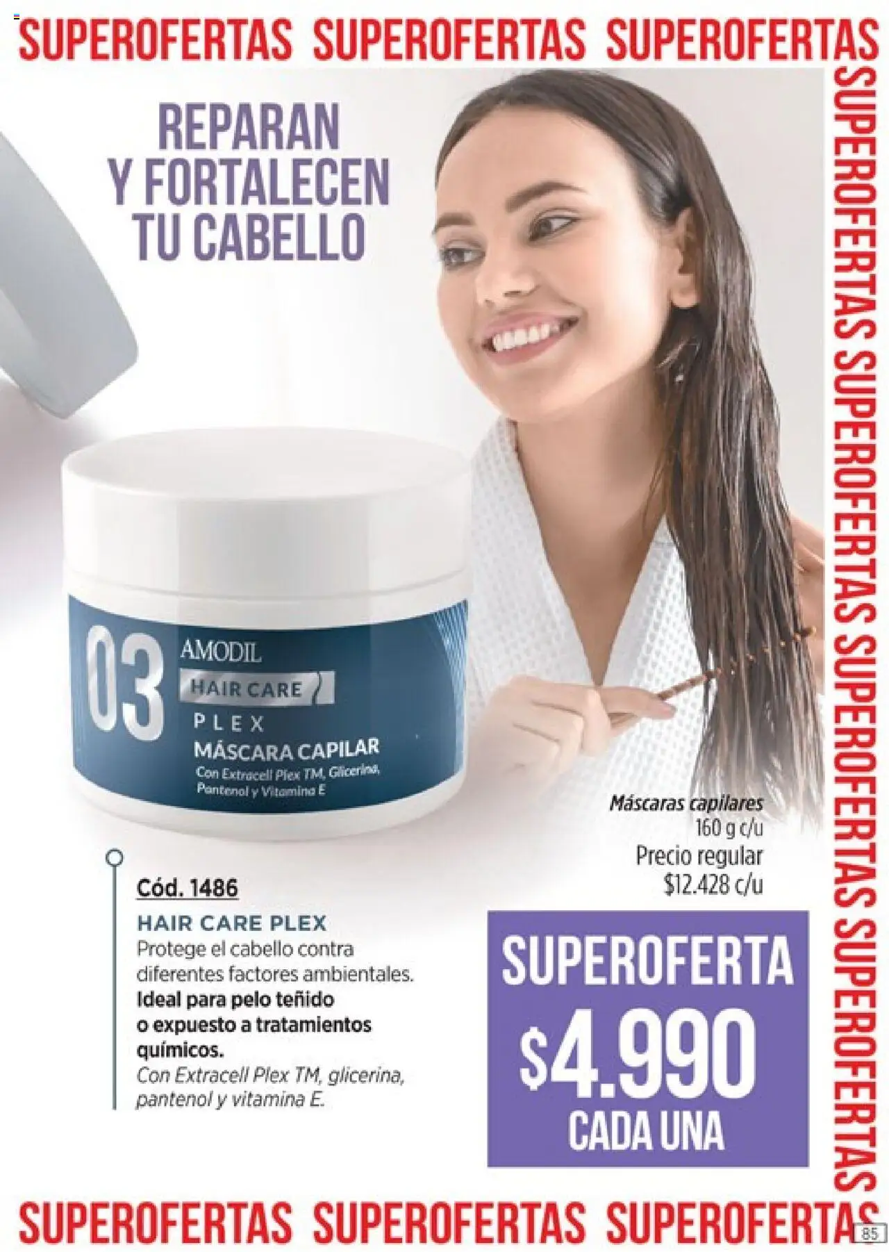 Catálogo Amodil Campaña 14 │ válido desde el 19.08.2025 | Página: 85 | Productos: Máscara