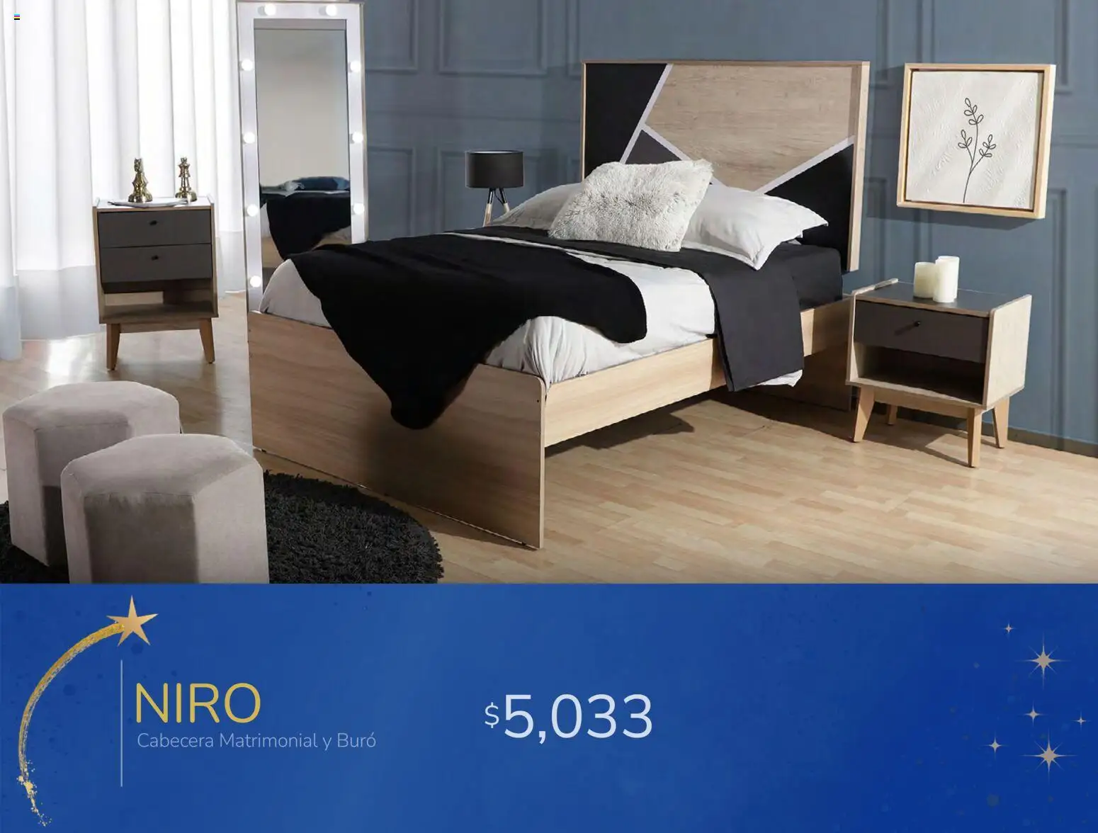 Nuevas ofertas de Muebles Dico válidas en toda la República Mexicana desde el 06.01.2026. ¡Encuentra las mejores ofertas en Muebles Dico catálogo Magia de Reyes! | Página: 8 | Productos: Cabecera, Buró