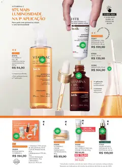 O Boticário - Ciclo 02/2026 - Pré-Visualização do folheto da loja O Boticário, válido de 19.01.2026 | Página: 155 | Produtos: Sérum, Gel de limpeza, Creme, Vitamina c