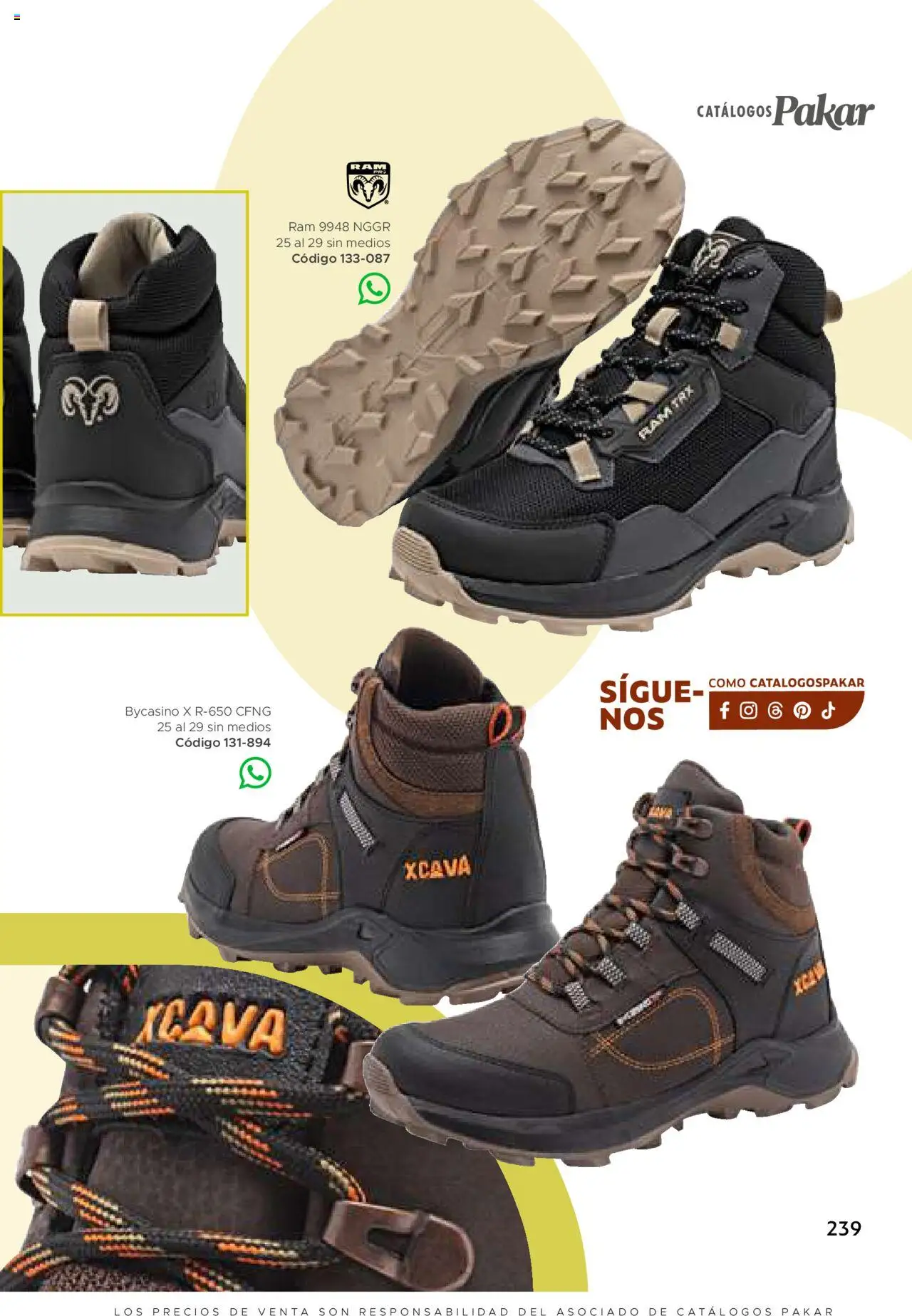 Nuevas ofertas de SC Pakar válidas en toda la República Mexicana desde el 24.07.2025. ¡Encuentra las mejores ofertas en SC Pakar - Catálogo Hombre otoño / invierno! | Página: 239