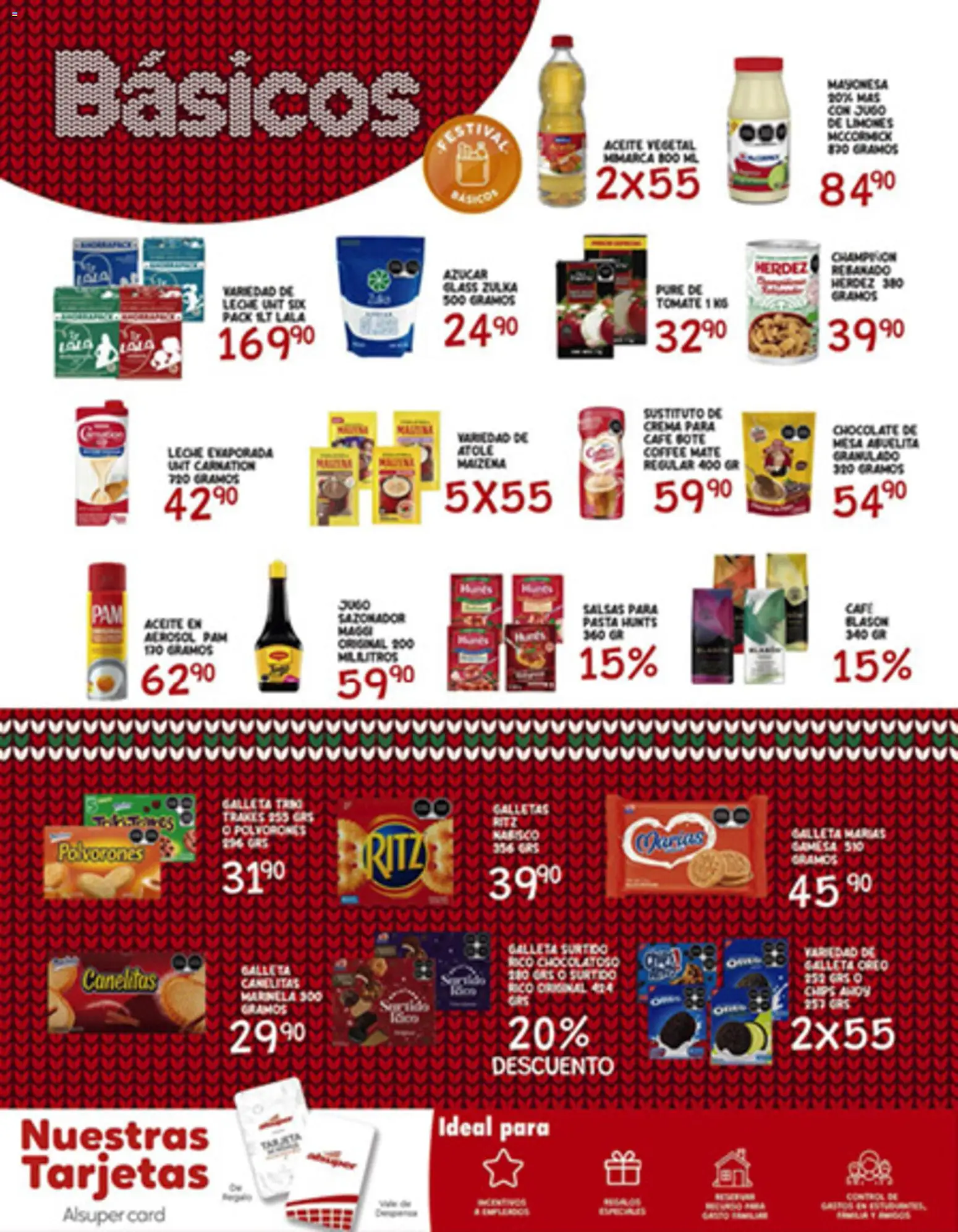 Nuevas ofertas de Alsuper válidas en toda la República Mexicana desde el 05.12.2025. ¡Encuentra las mejores ofertas en Alsuper folleto Saltillo! | Página: 6 | Productos: Mayonesa, Crema, Leche, Aceite