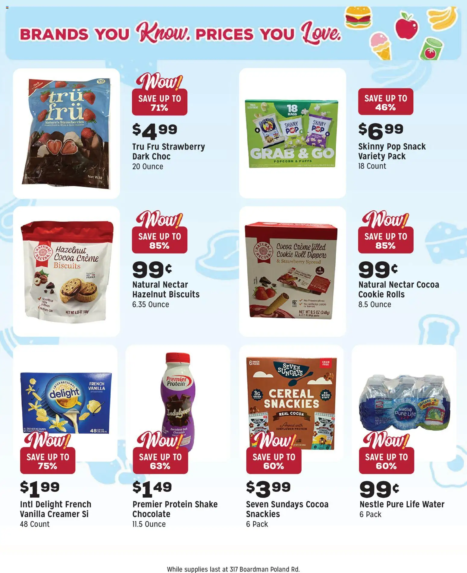 Grocery Outlet Weekly Ad - OH - valid from 10.12.2025 | Page: 8 | Products: Chocolate, Strawberries, Water