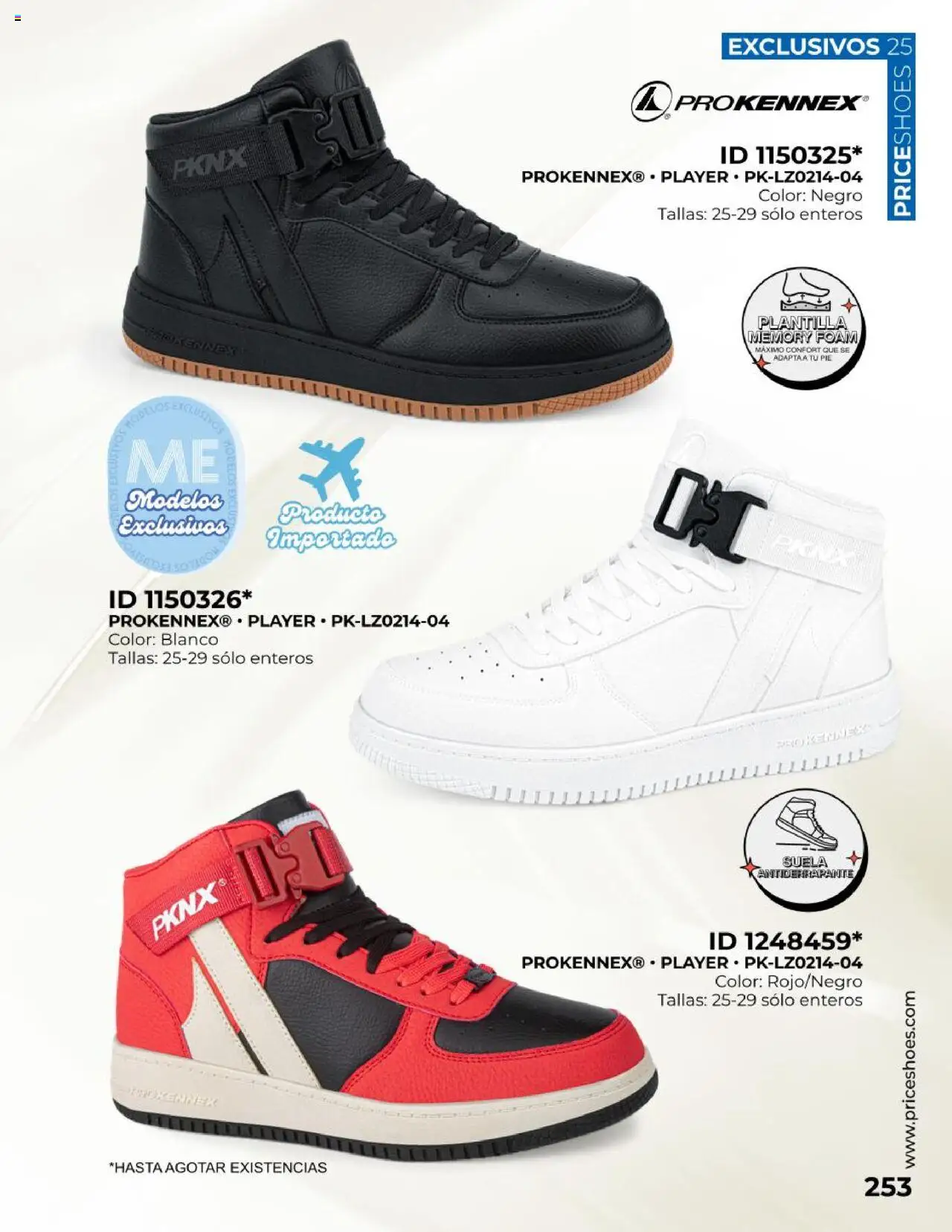 Nuevas ofertas de Price Shoes válidas en toda la República Mexicana desde el 19.10.2025. ¡Encuentra las mejores ofertas en Price Shoes catálogo Exclusivos 2025! | Página: 253