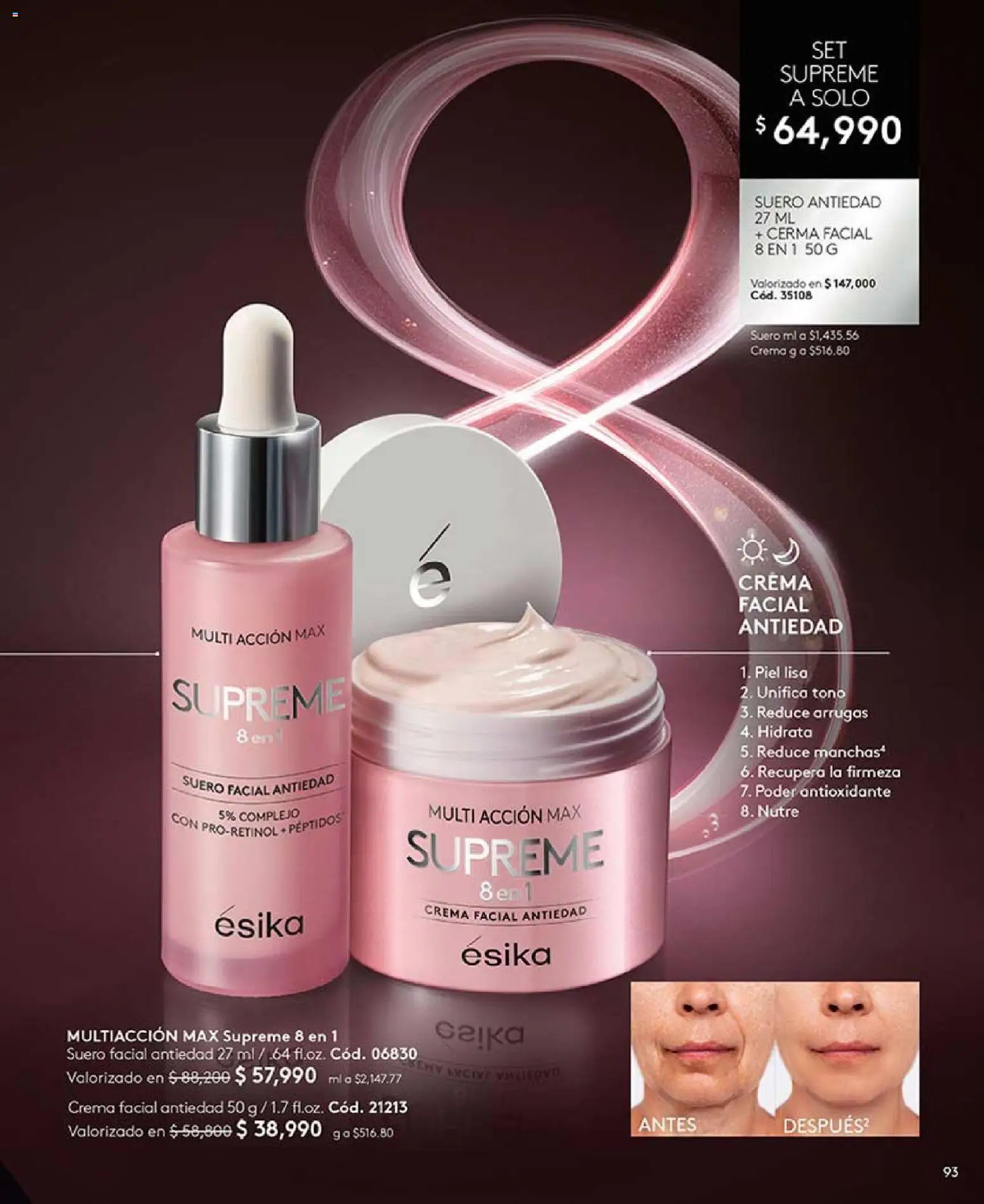 Ésika revista - valida desde el 03.11.2025 | Página: 105 | Productos: Crema