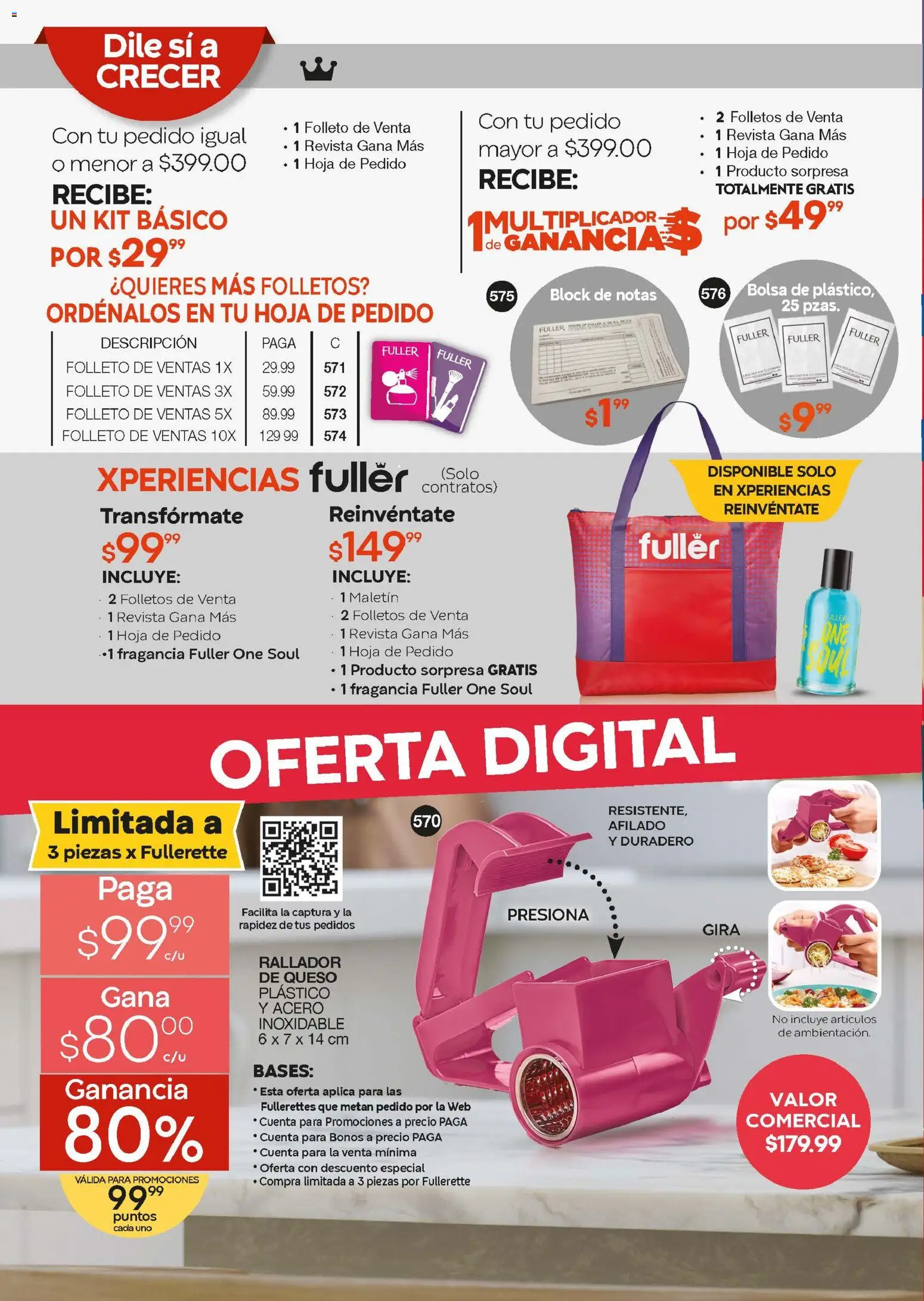 Nuevas ofertas de Fuller válidas en toda la República Mexicana desde el 24.12.2025. ¡Encuentra las mejores ofertas en Fuller Revista Gana Más C19! | Página: 20 | Productos: Bolsa, Queso, Fragancia