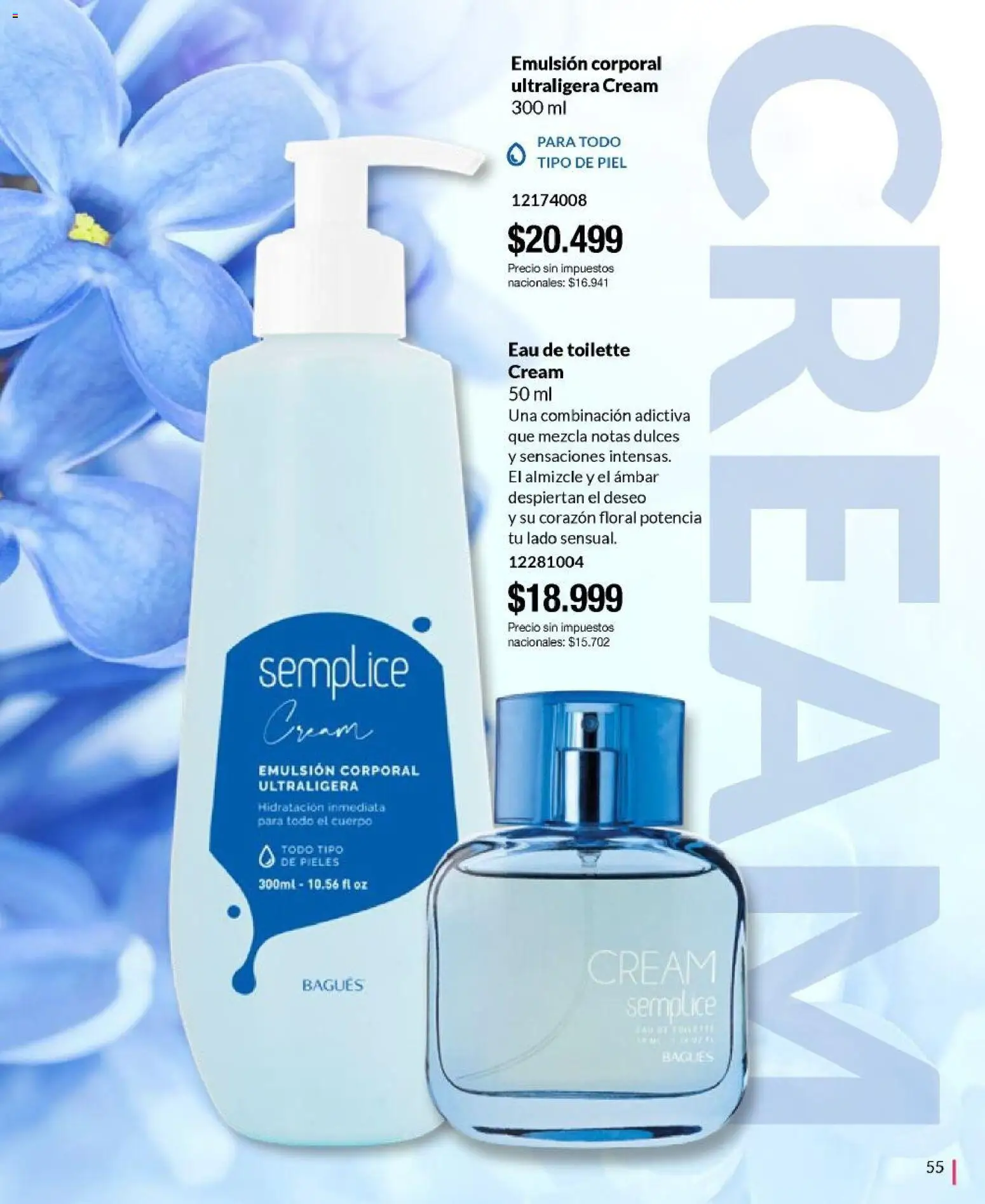 Bagués - Catálogo │ válido desde el 09.02.2026 | Página: 55 | Productos: Eau de toilette, Emulsión