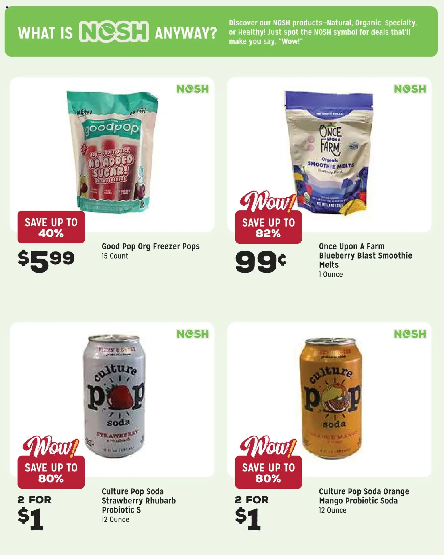 Grocery Outlet Weekly Ad - OH - valid from 15.04.2026 | Page: 6 | Products: Juice, Sugar, Mango, Freezer