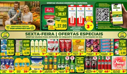 Supermercado Padrão - Ofertas do Dia - Pré-Visualização do folheto da loja Supermercado Padrão, válido de 09.01.2026
