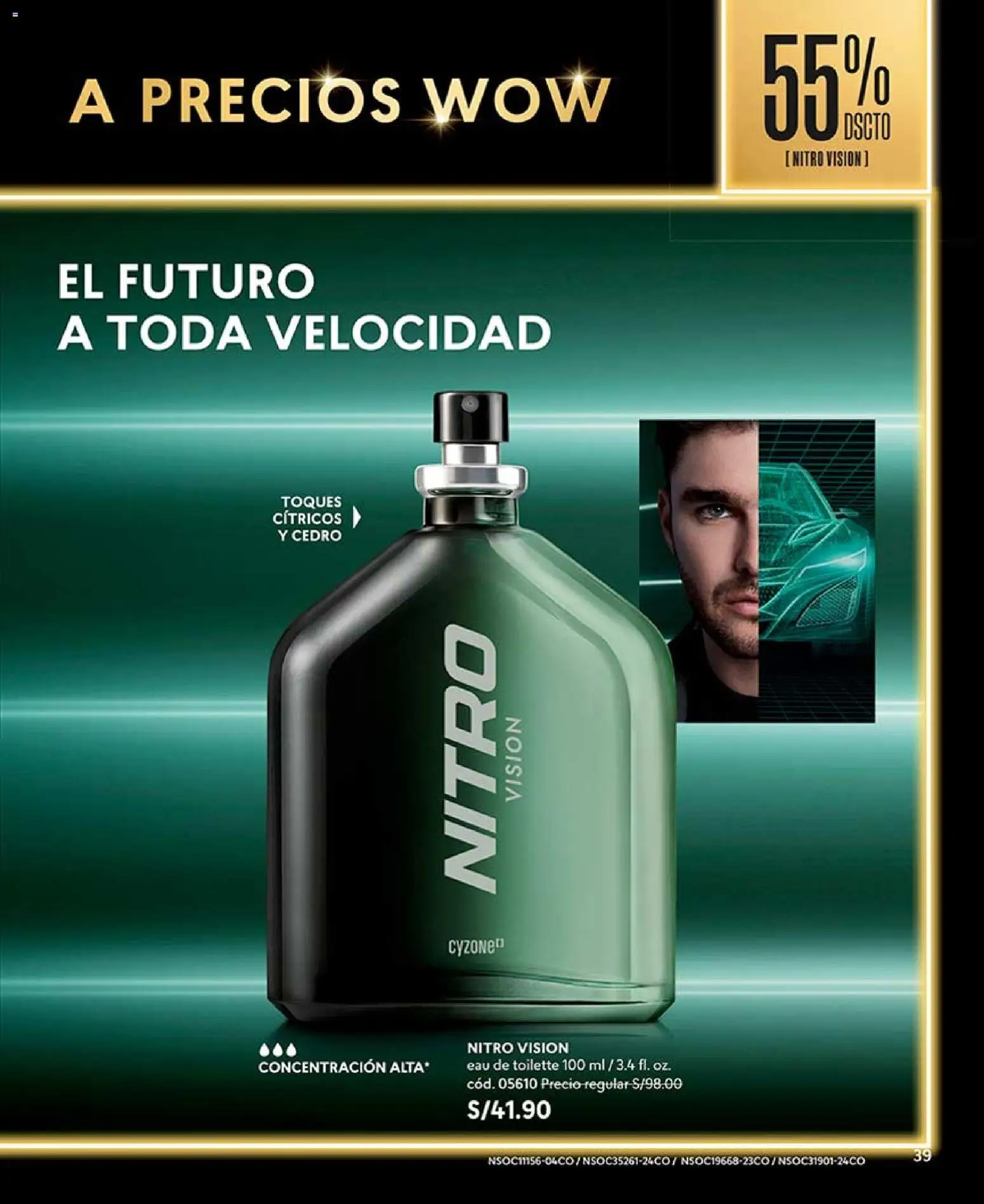 Catálogo CyZone válido desde 04.04.2026 | Página: 39 | Productos: EAU de Toilette