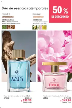 Vista previa de Oriflame - Campaña 14 2025, nuevo folleto de la tienda, válido en México a partir del 04.10.2025 | Página: 74 | Productos: Esencias