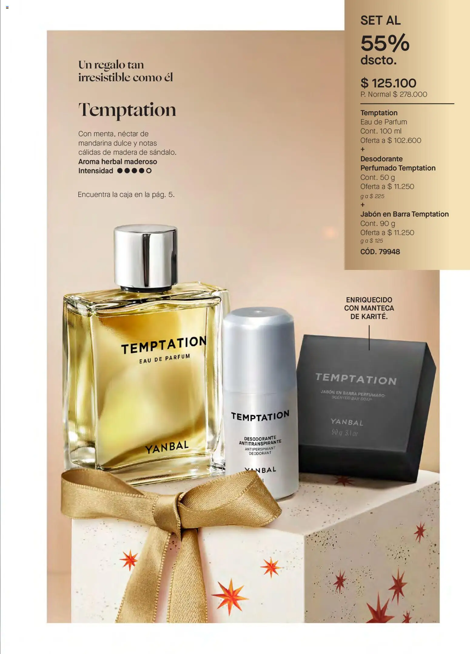 Yanbal revista - valida desde el 08.11.2025 | Página: 139 | Productos: Caja, Jabón, Antitranspirante, Manteca