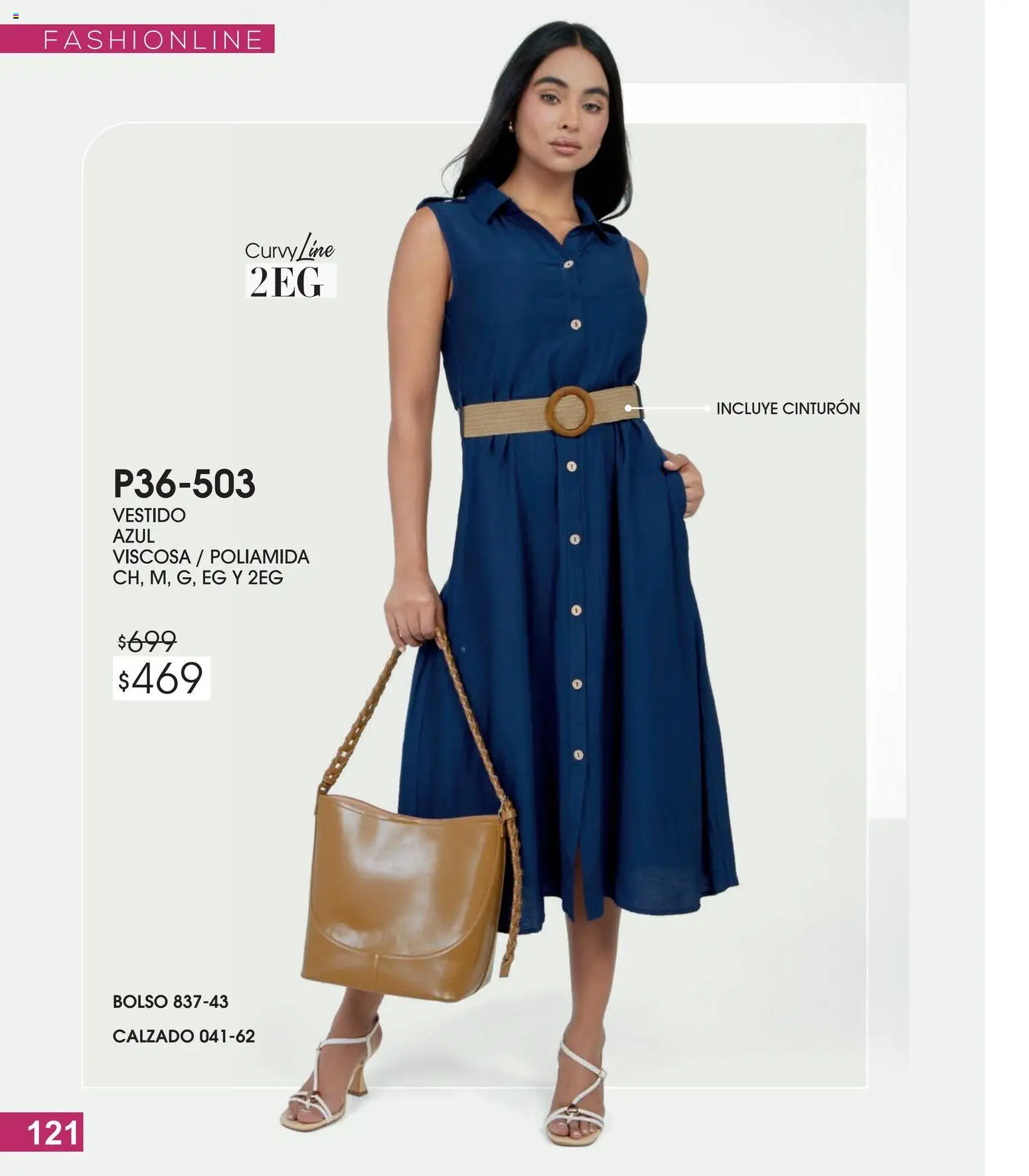 Nuevas ofertas de Cklass válidas en toda la República Mexicana desde el 13.02.2026. ¡Encuentra las mejores ofertas en Cklass catálogo Especial Fashionline! | Página: 122 | Productos: Cinturón, Bolso, Vestido