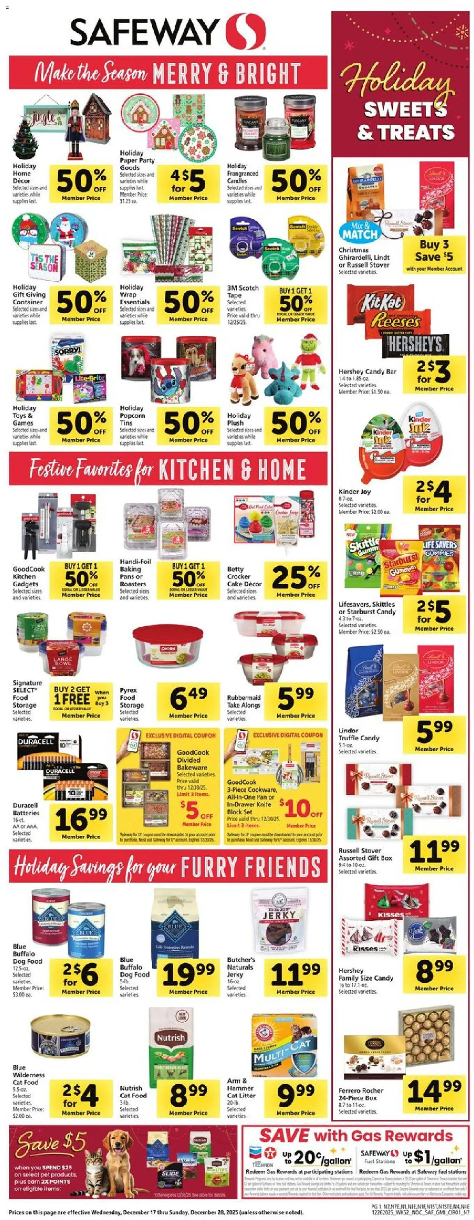 Safeway Weekly Ad - valid from 26.12.2025 | Page: 1