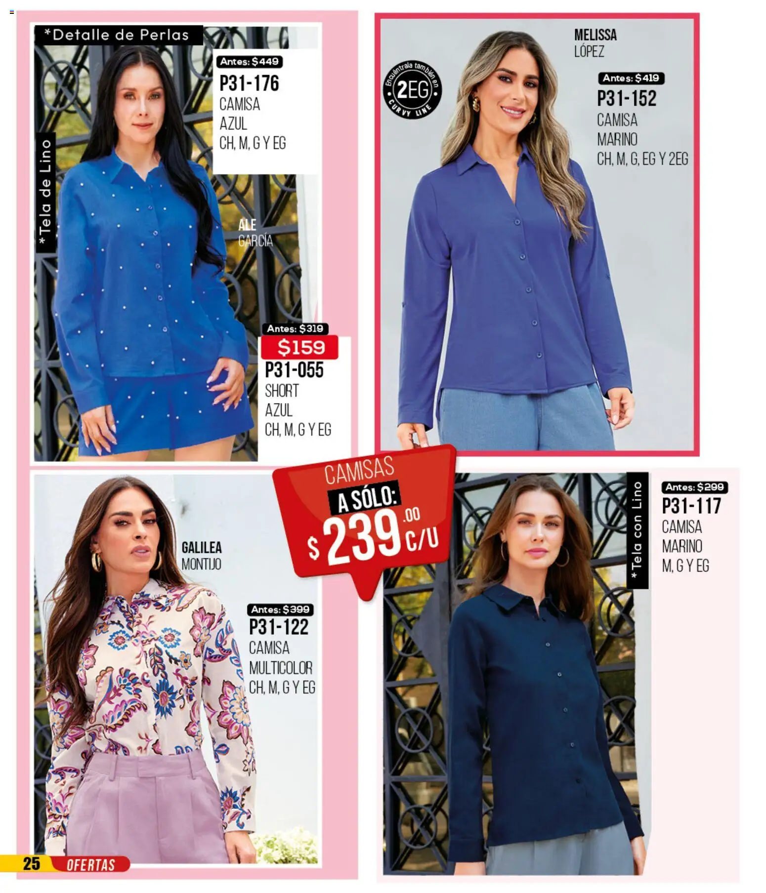 Nuevas ofertas de Cklass válidas en toda la República Mexicana desde el 12.01.2026. ¡Encuentra las mejores ofertas en Cklass catálogo Mega Ofertas Ropa! | Página: 26 | Productos: Camisa, Short