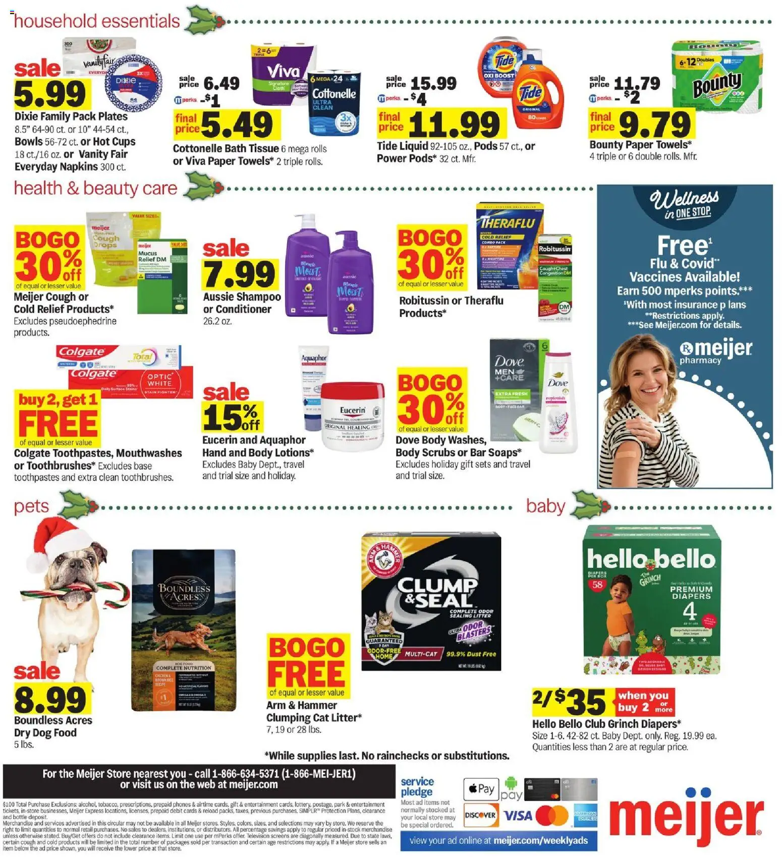 Meijer Weekly Ad - MI - valid from 03.12.2025 | Page: 4 | Products: Bath, Shampoo, Hammer, Conditioner