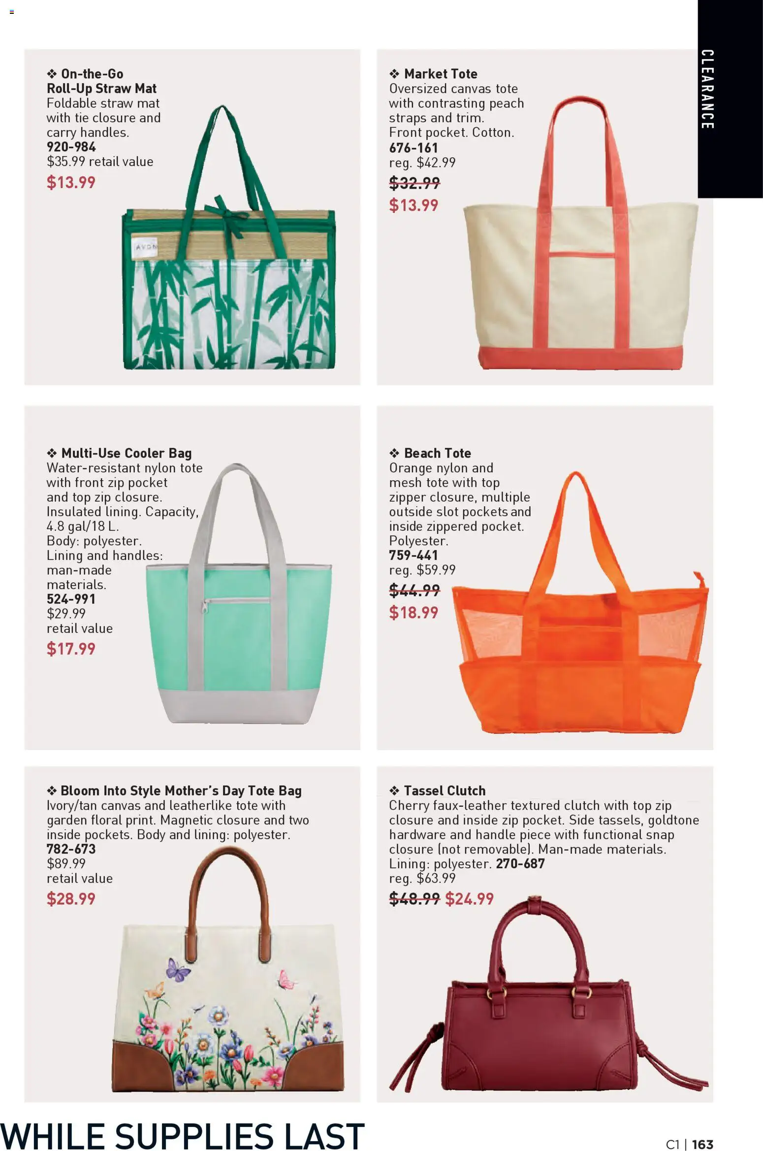 Avon flyer valid from 01.01.2026 | Page: 163 | Products: Bag