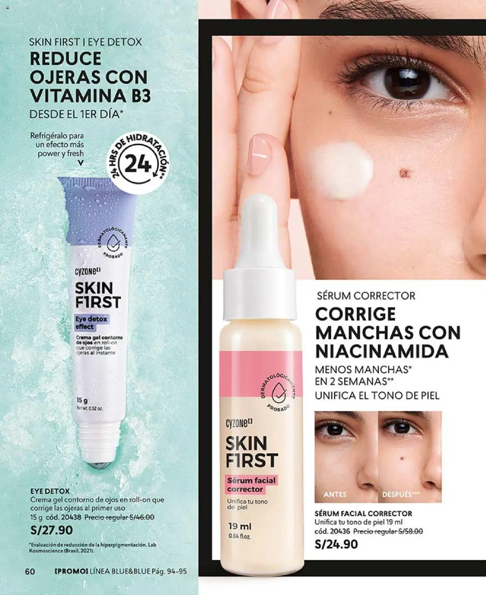 Catálogo CyZone válido desde 21.02.2026 | Página: 60 | Productos: Crema, Corrector