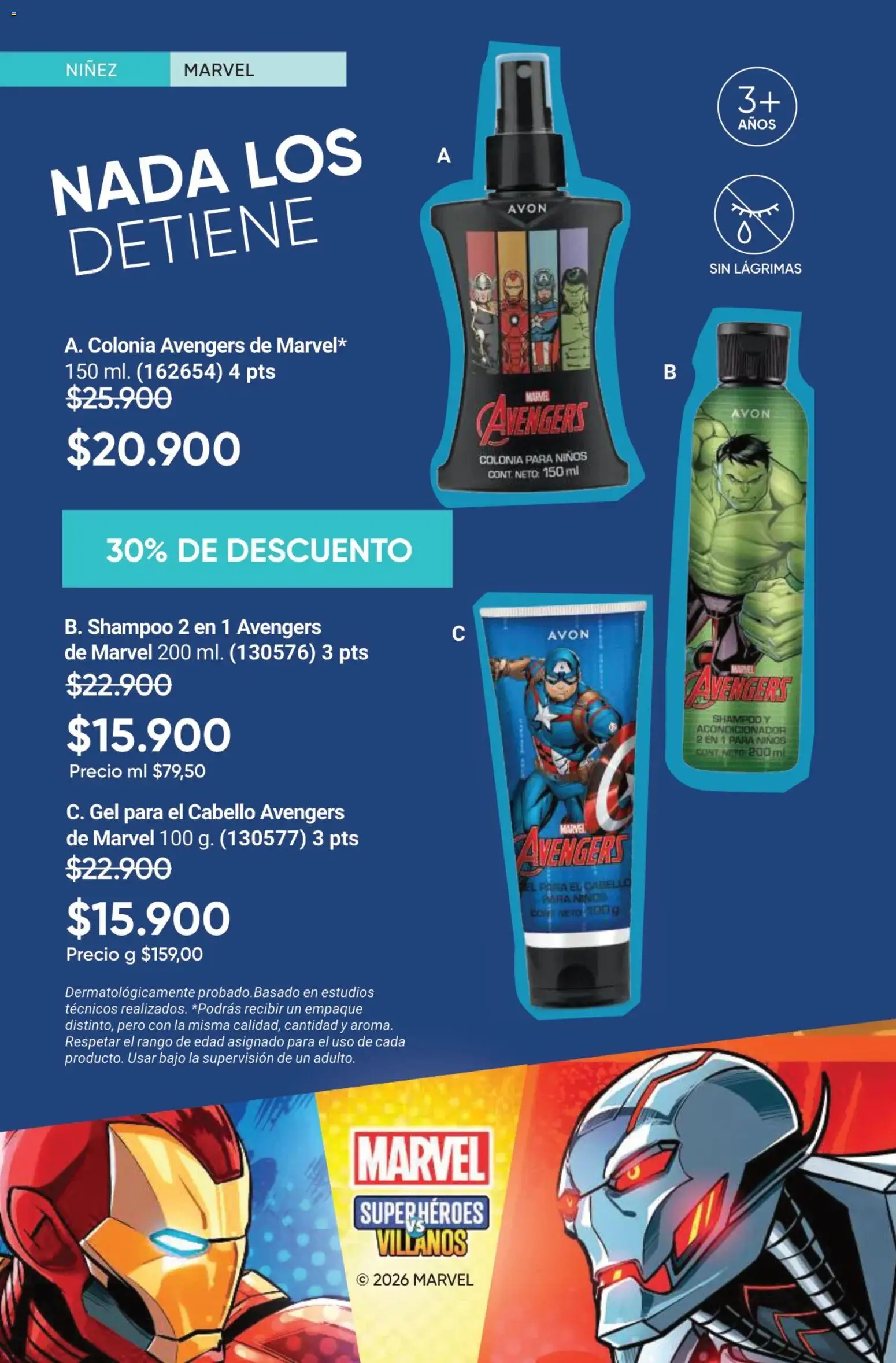 Avon revista - valida desde el 01.02.2026 | Página: 94 | Productos: Shampoo, Acondicionador