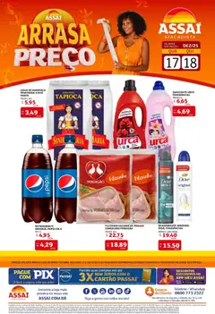 Encarte Assaí Atacadista - RN - Pré-Visualização do folheto da loja Assaí Atacadista, válido de 17.12.2025