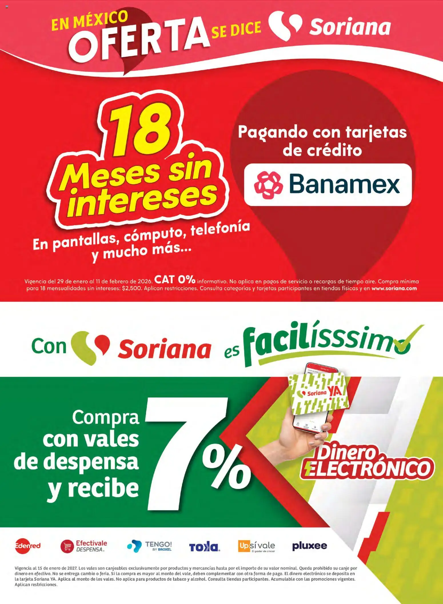 Nuevas ofertas de Soriana válidas en toda la República Mexicana desde el 30.01.2026. ¡Encuentra las mejores ofertas en Soriana - Preciazazaso Híper: Frontera Chih, Coah, Tamaulipas! | Página: 55 | Productos: Despensa