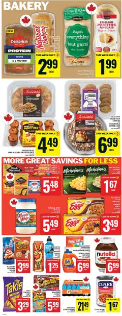 Preview of Food Basics weekly flyer - Cornwall from shop Food Basics valid from 09.04.2026 | Page: 8 | Products: Tea, Chips, Cookies, Dryer