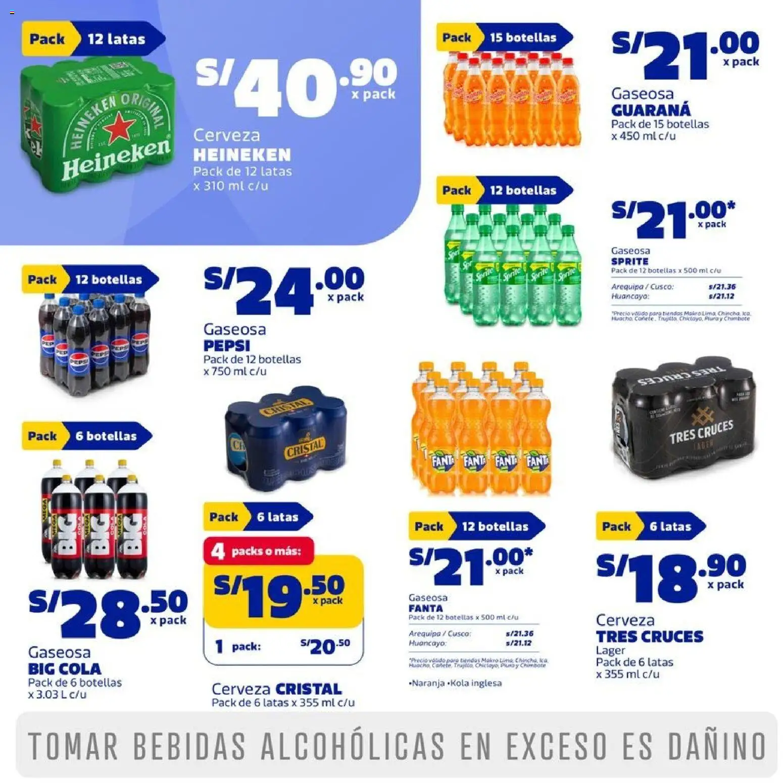 Catálogo Makro válido desde 29.01.2026 | Página: 20 | Productos: Cerveza