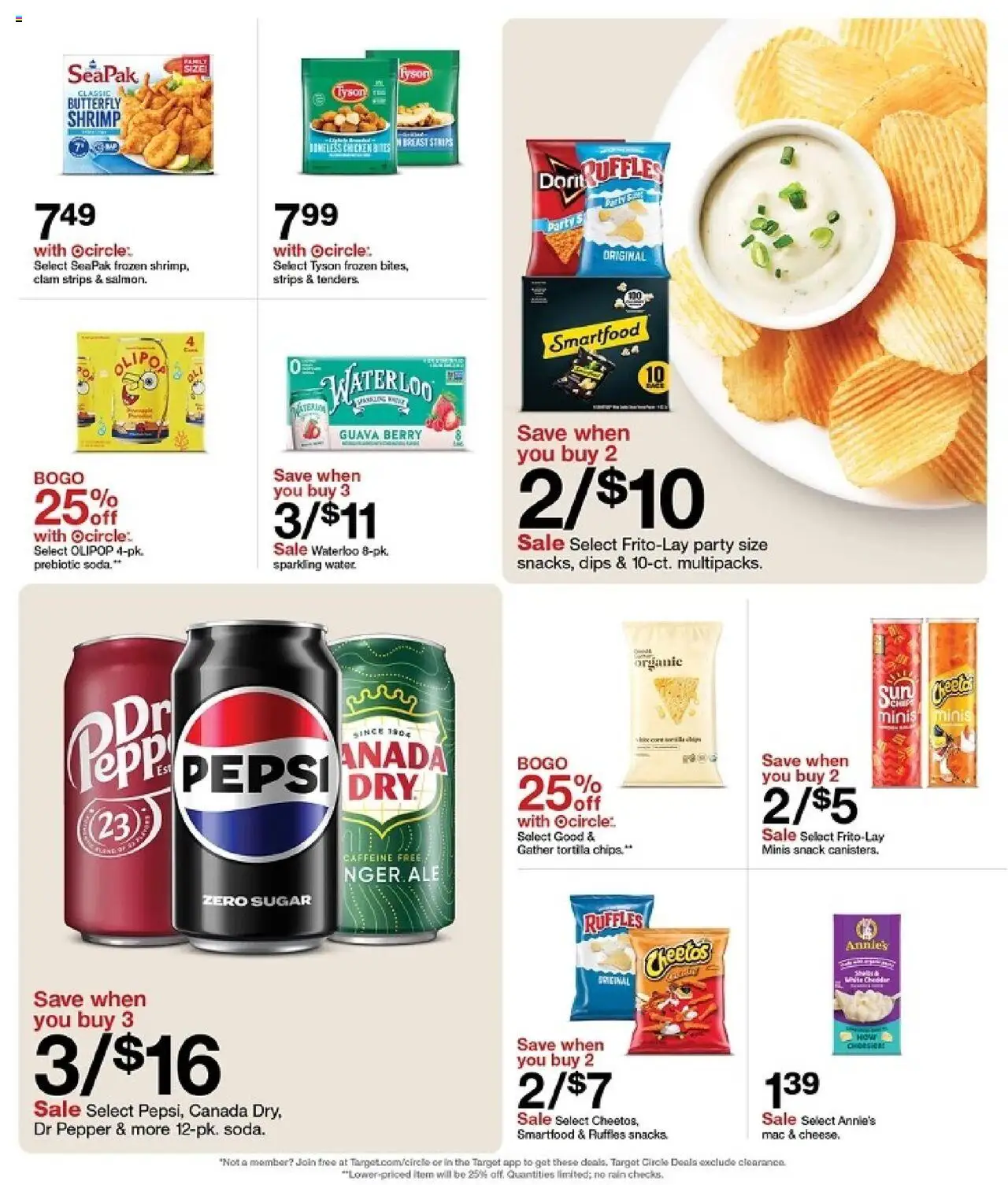 Target Weekly Ad - valid from 21.09.2025 | Page: 11 | Products: Chips, Water, Sugar, Pepper