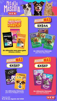 Nuevas ofertas de H-E-B válidas en toda la República Mexicana desde el 15.08.2025. ¡Encuentra las mejores ofertas en H-E-B - Folleto! | Página: 13